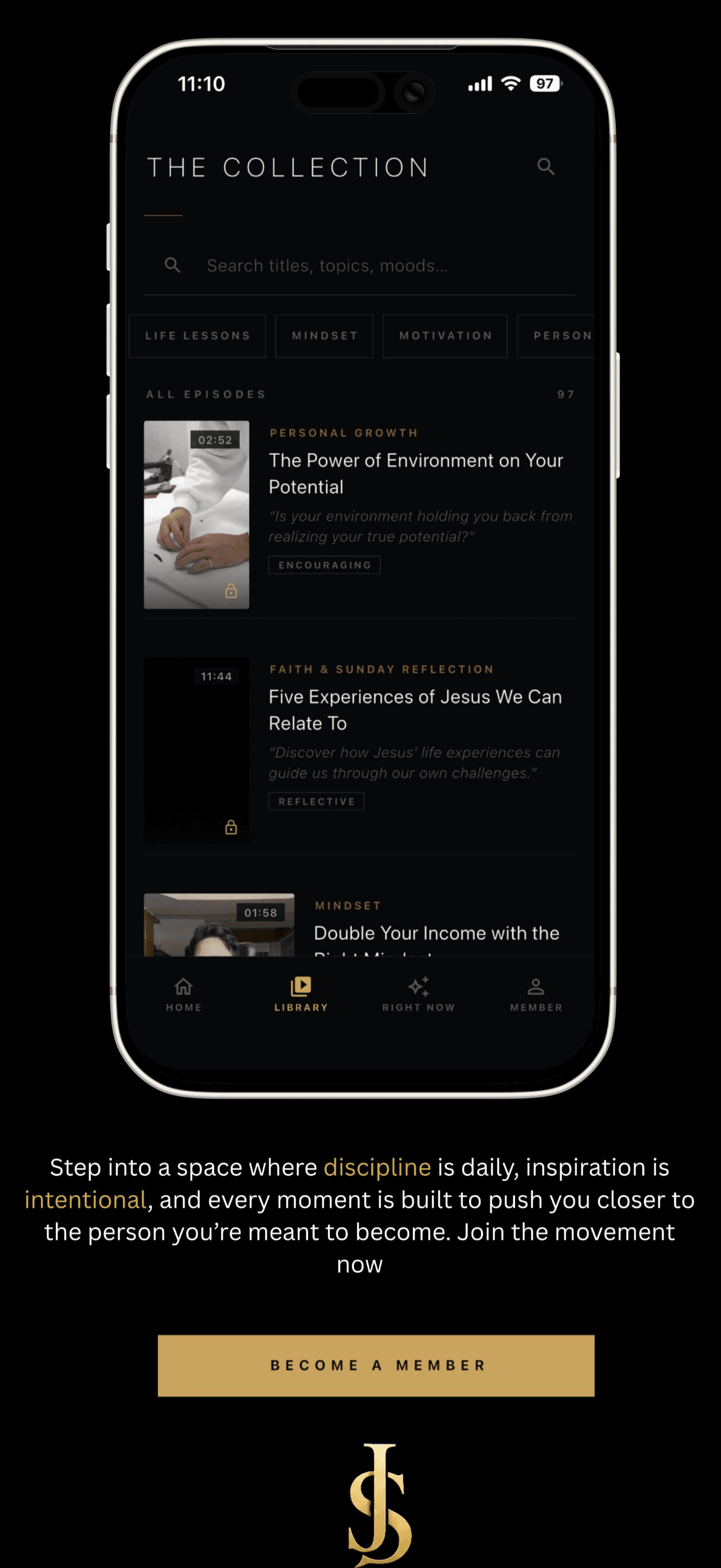 Joseph Sabello app — screen 10